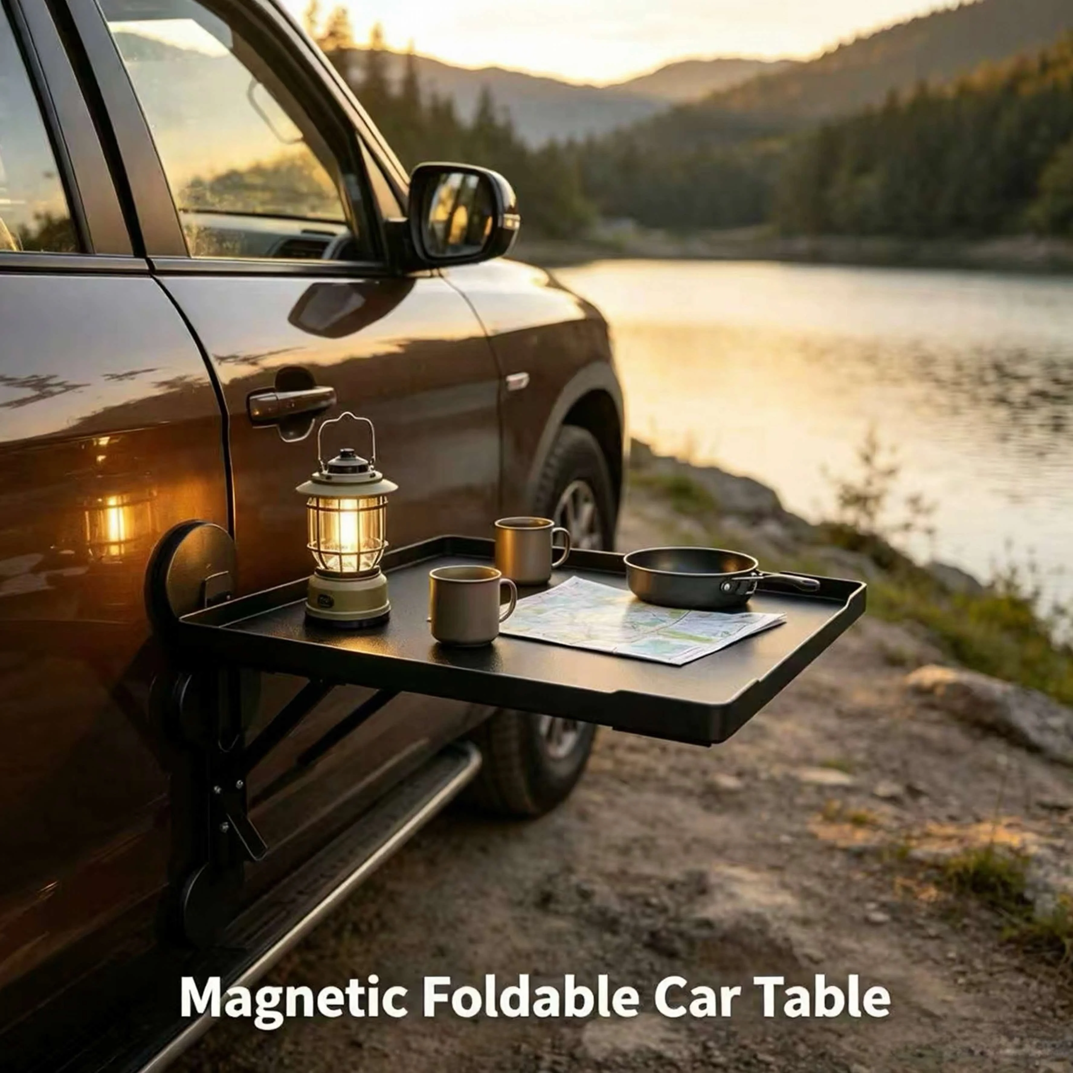 Bandeja Plegable para Puerta L - Camping Outdoor Cooking Table reseña y precio