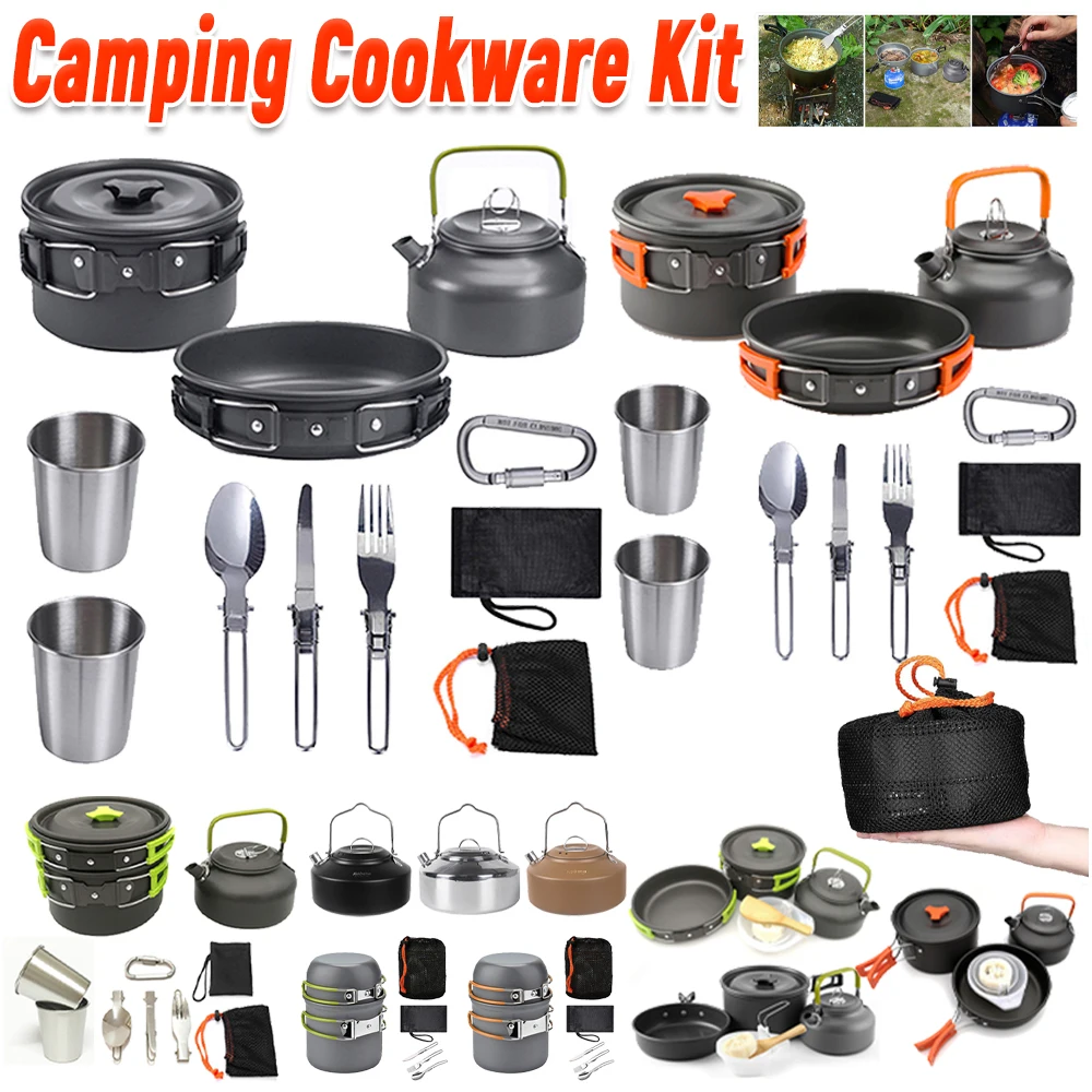 Kit de utensilios de cocina pa - Camping Cooking Lightweight reseña y precio