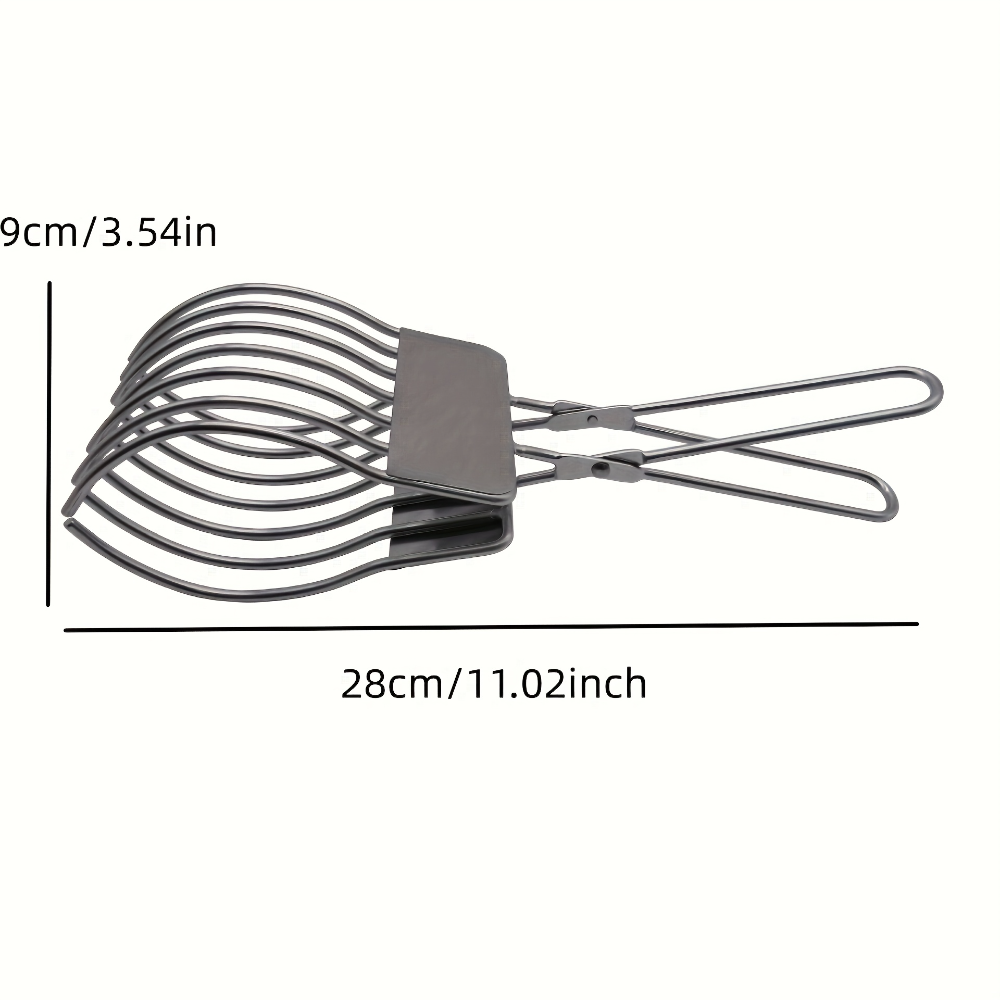 Pinzas para carne de acero ino - Camping Cooking Multi Tool reseña y precio