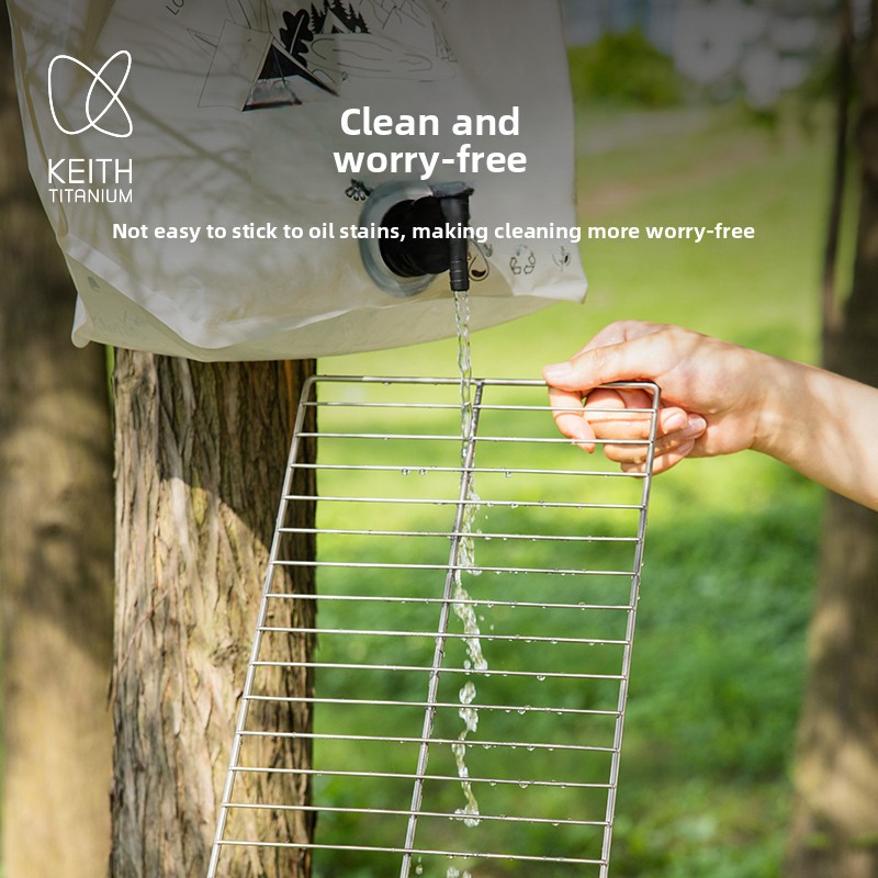 KEITH Red de Parrilla de Titan - Camping Cooking Lightweight reseña y precio