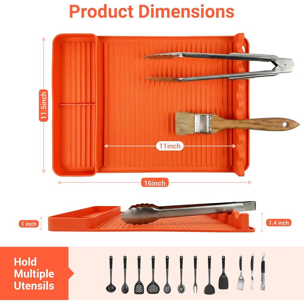Tapete de Silicona Resistente  - Camping Cooking Area reseña y precio
