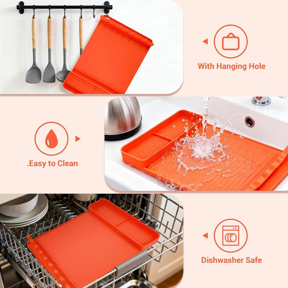 Tapete de Silicona Resistente  - Camping Cooking Area reseña y precio