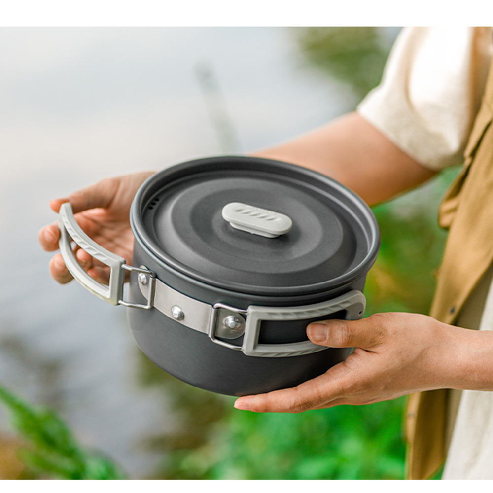 Naturehike-Juego de ollas al a - Camping Cooking Lightweight reseña y precio