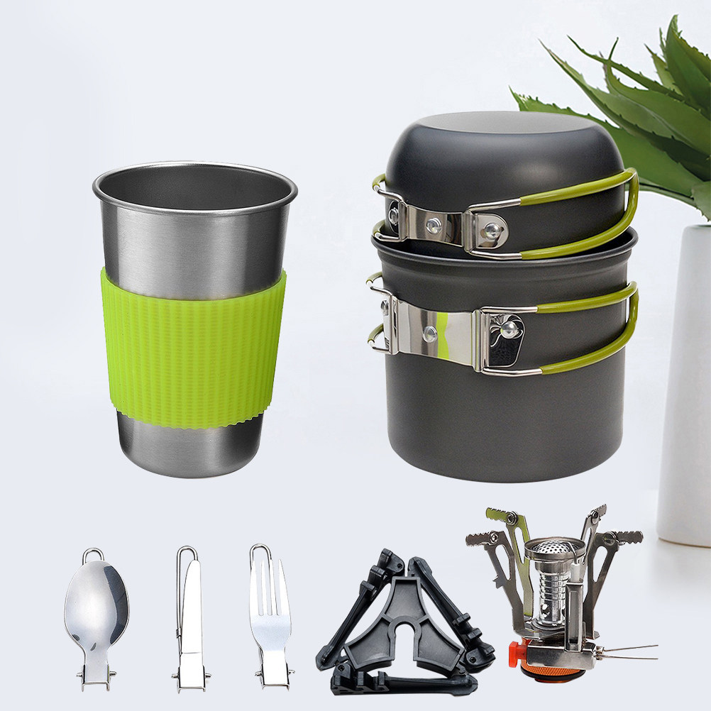 Juego de Utensilios de Cocina  - Camping Cooking Lightweight reseña y precio