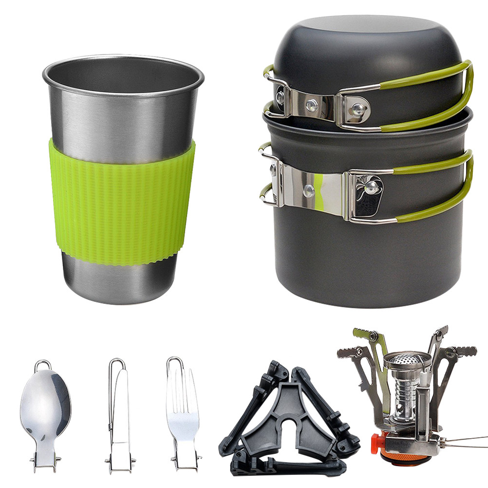 Juego de Utensilios de Cocina  - Camping Cooking Lightweight reseña y precio